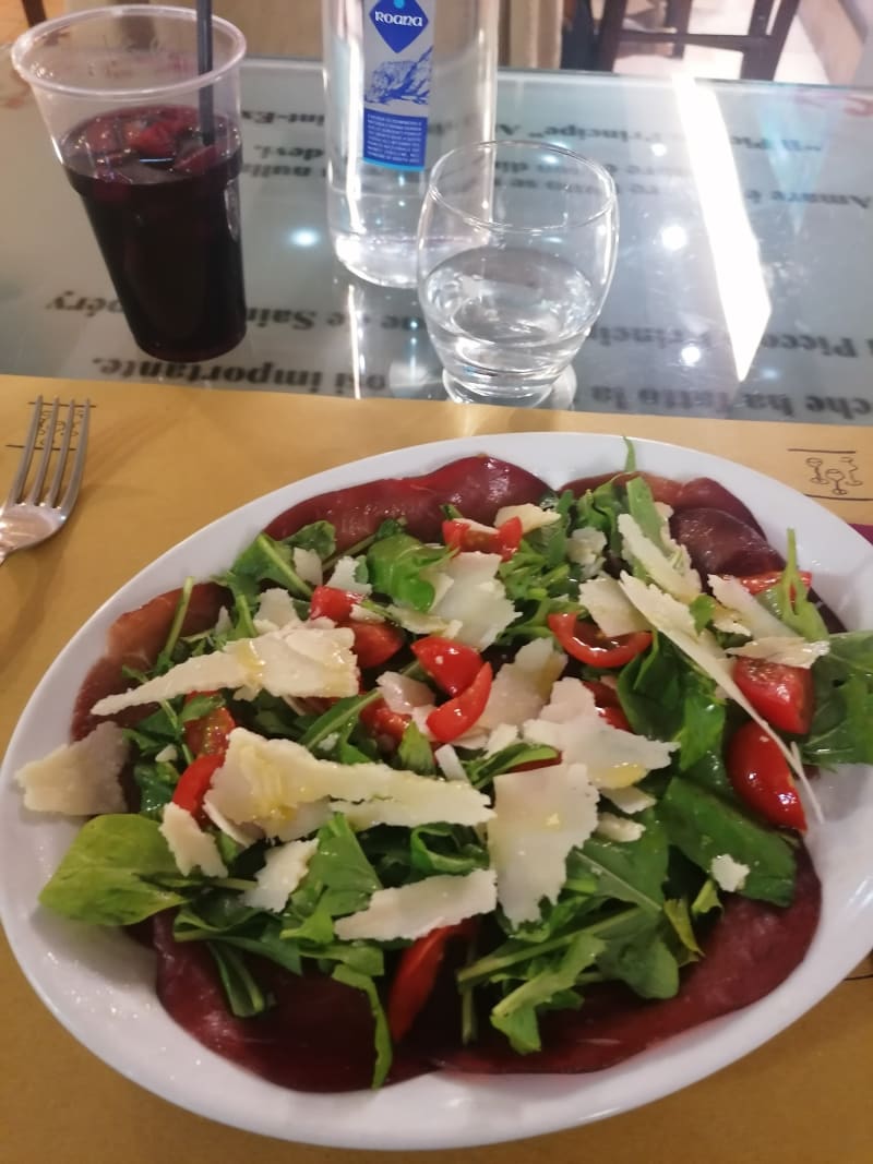 Carpaccio di bresaola - Osteria Il Quartino, Macerata