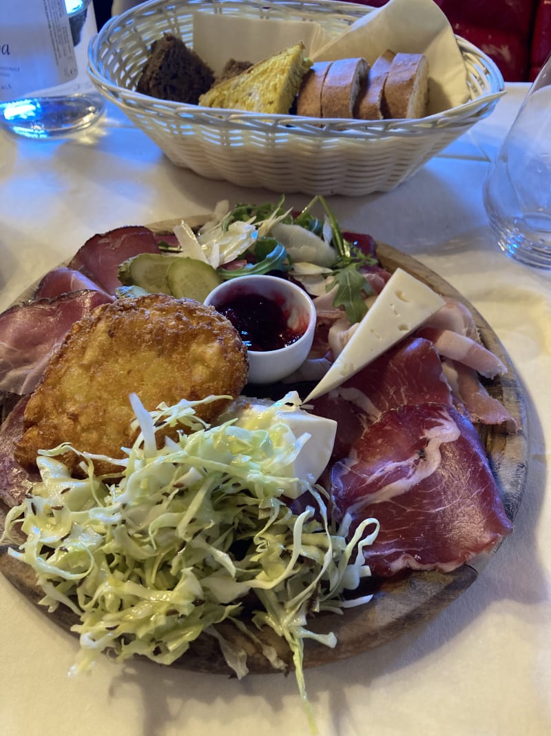 Antipasto misto saluti formaggi  - Malga Ritorto, Madonna Di Campiglio