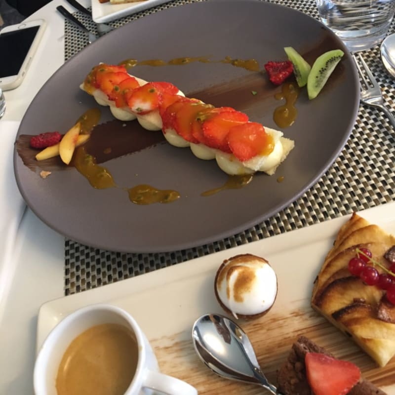 Café gourmand et dessert à la carte Craqueline - Le Corridor - Brasserie Maison, Blagnac