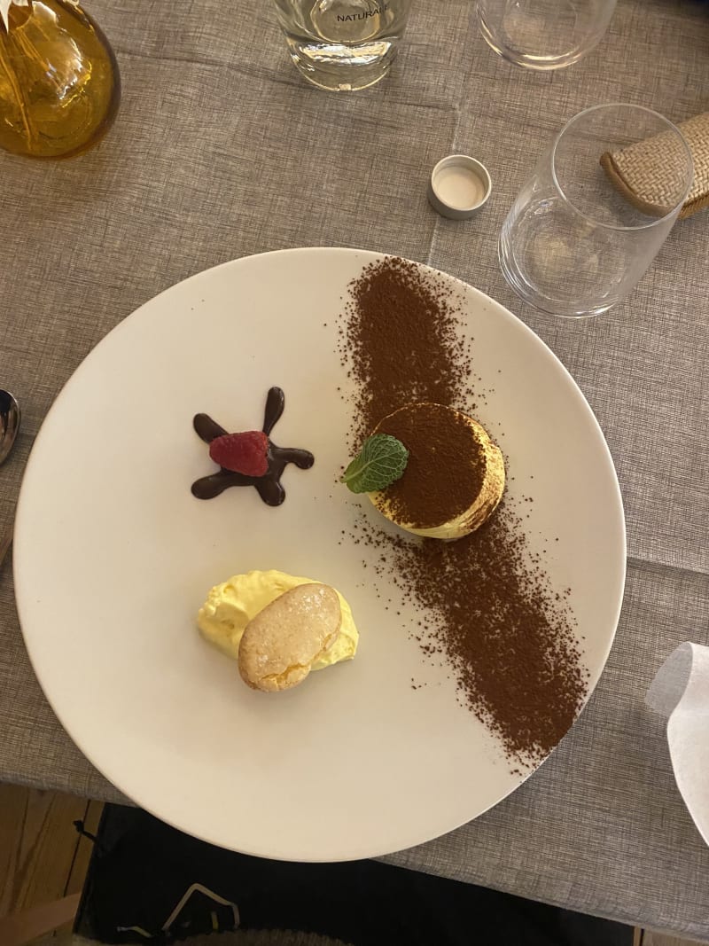 Tiramisù con salsa ciocco caffè - Palù della Fava