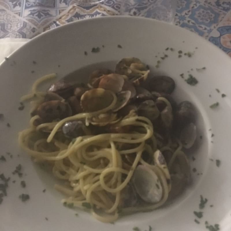 Spaghetti alle vongole veraci - Note Blu