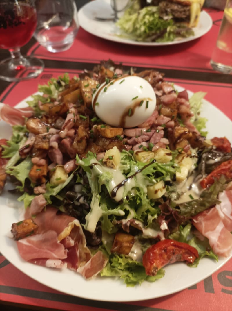 Salade ardennaise - Brasserie Restaurant L'Ardennais, Reims