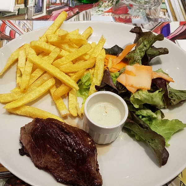 steak - Café Blanche, Paris