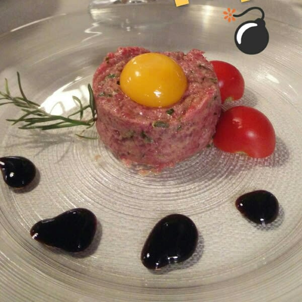 tartara di manzo - La Zuccona