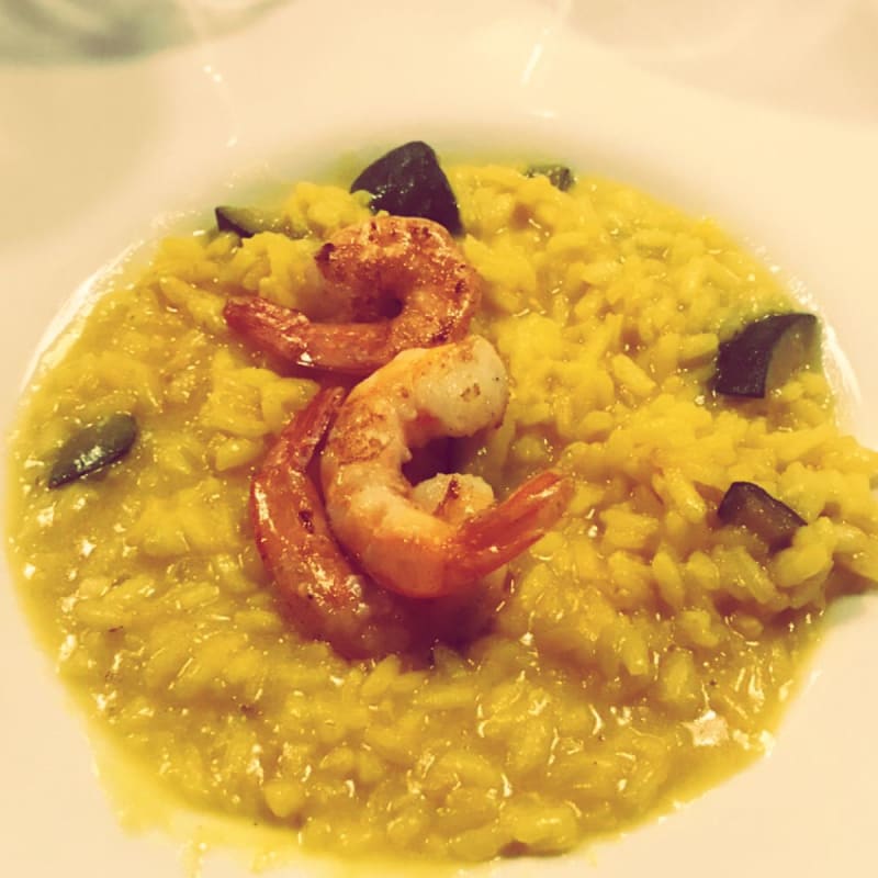 Risotto gamberi e zucchine - La Zuccona