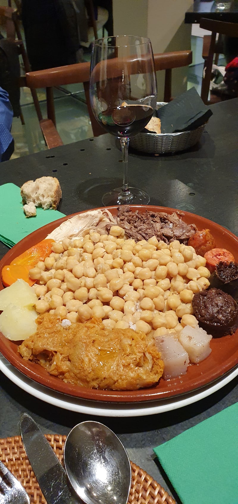 Cocido Madrileño - Posada del León de Oro, Madrid