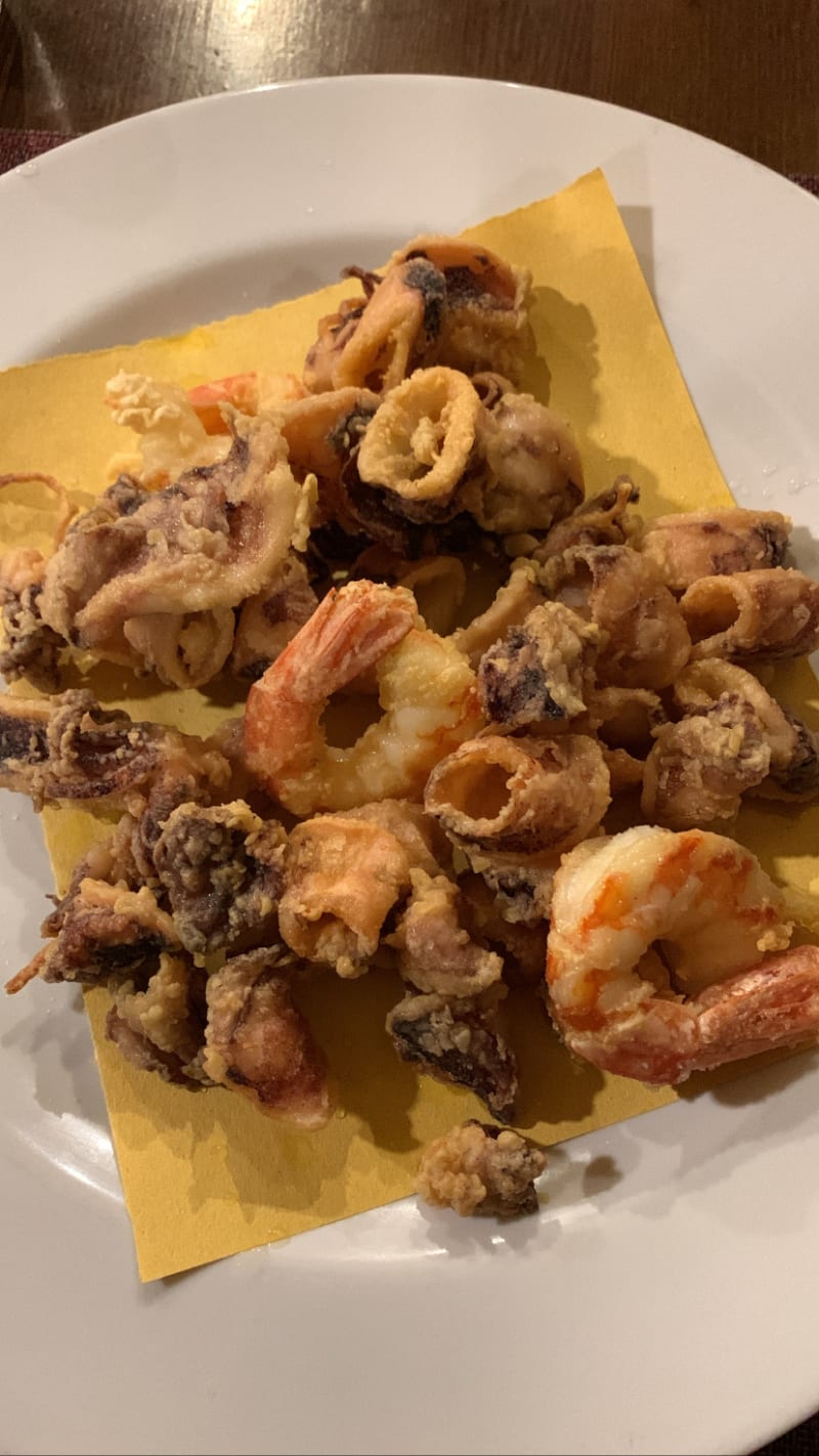 Fritto di calamari e gamberi  - Le Arcate, Varese