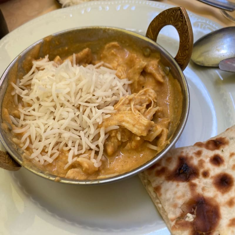 Chicken korma e riso bianco  - Bombay Tandoori Ristorante Indiano, Genoa