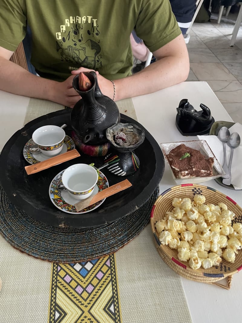 Ethiopische Koffie - Blue Nile Restaurant, The Hague