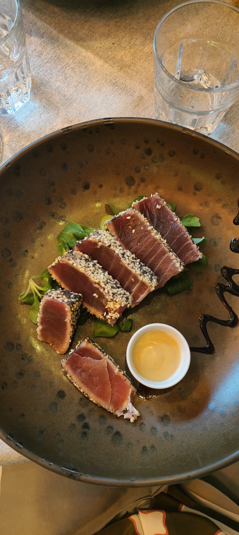  Tataki di tonno  - La Conchiglia