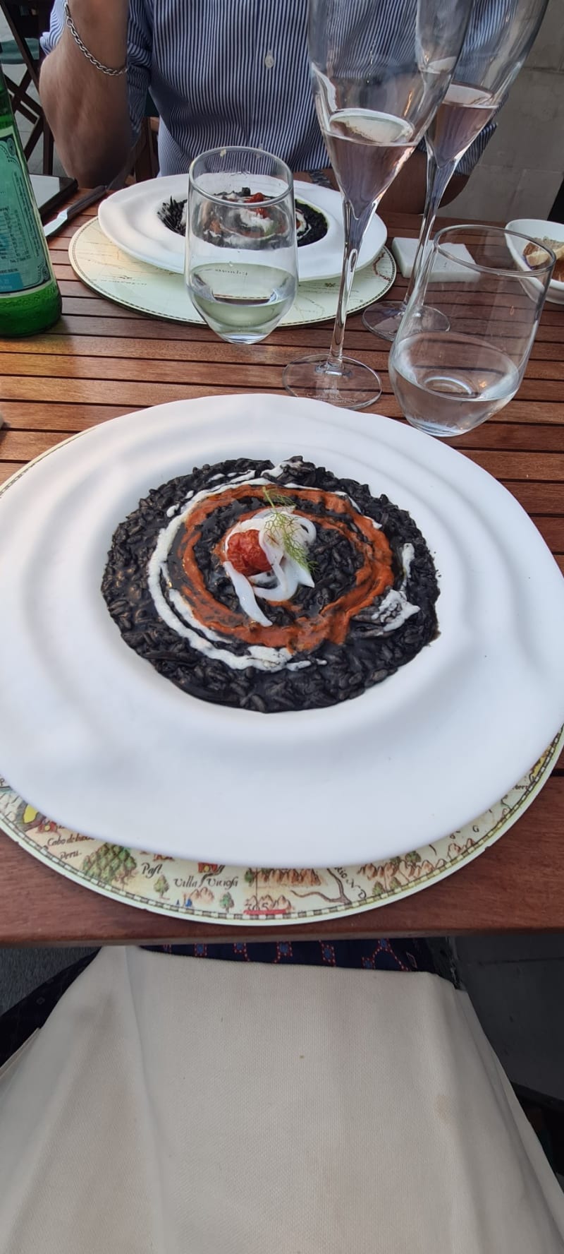 Risotto al nero di seppia - La Persiana, Livorno