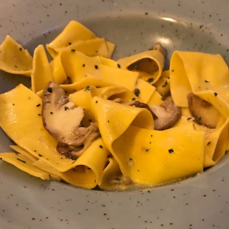 Pappardelle ai funghi porcini - Al Toscanaccio - Trattoria, Milan