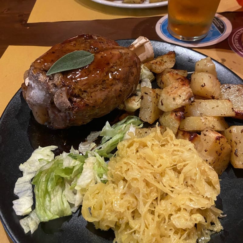 Stinco crauti e patate - PUB del Piccolo Birrificio Clandestino, Livorno