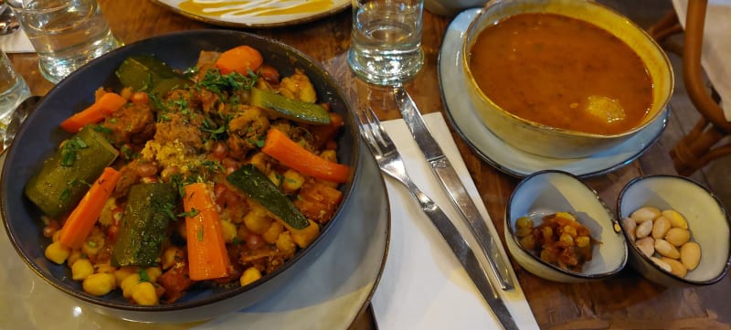 coucous végétarien - Yoummah, Paris