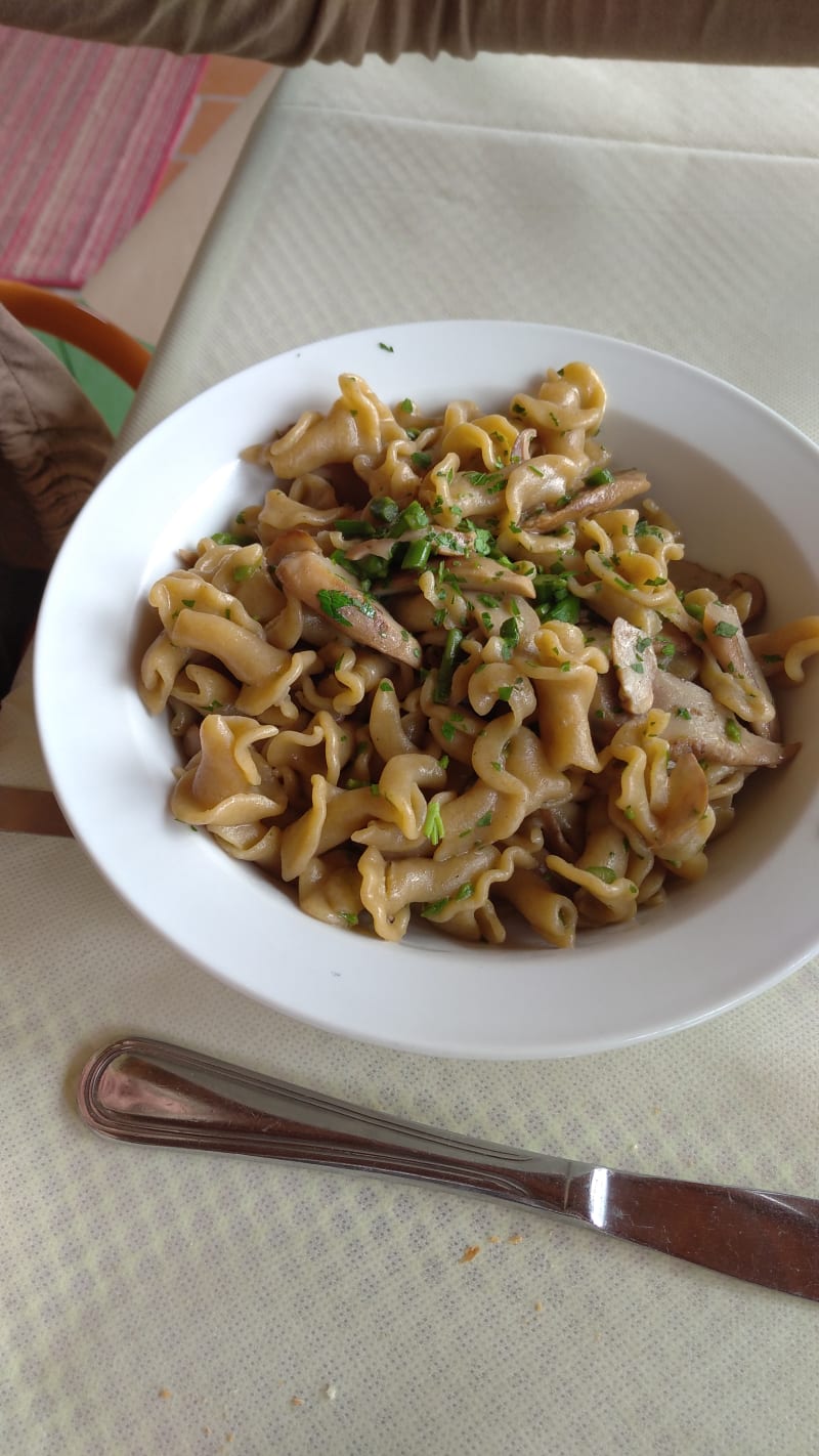 Pasta Asparagi E Porcini - Al Porcello Felice