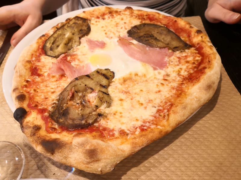 Pizza Sicilienne - Casa Roma, Paris