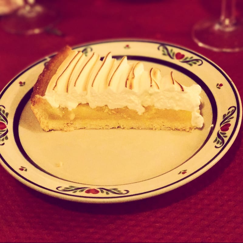 Tarte citron meringué - Casa Roma, Paris