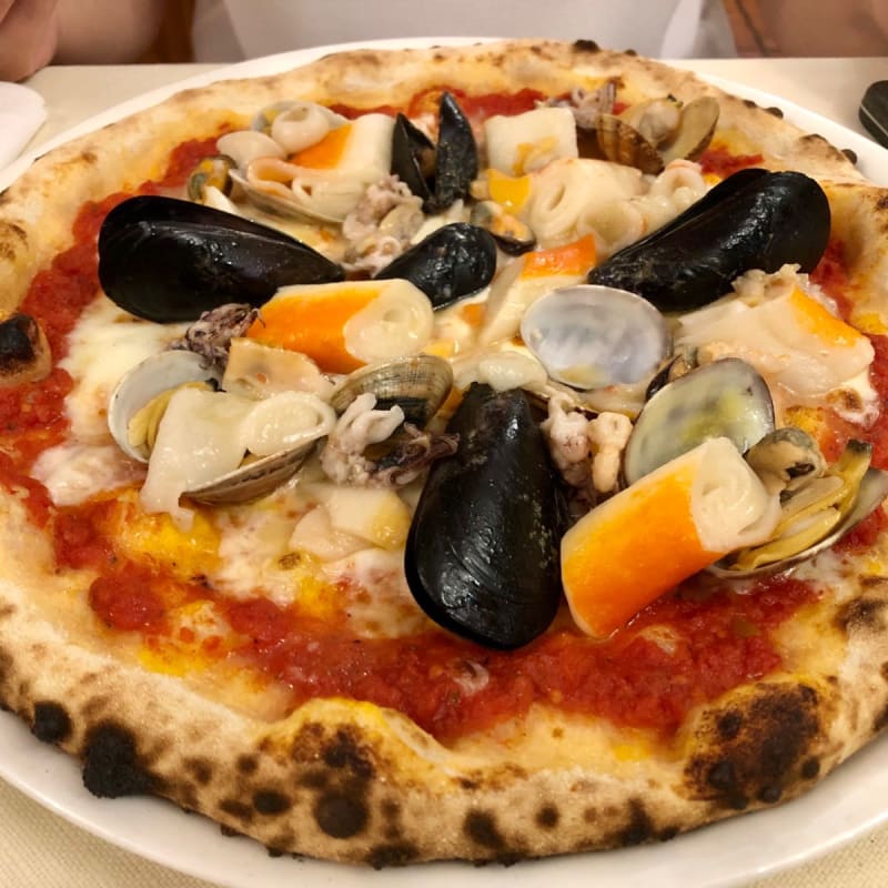 Pizza ai frutti di mare - Hostaria Germoglio, Verdello