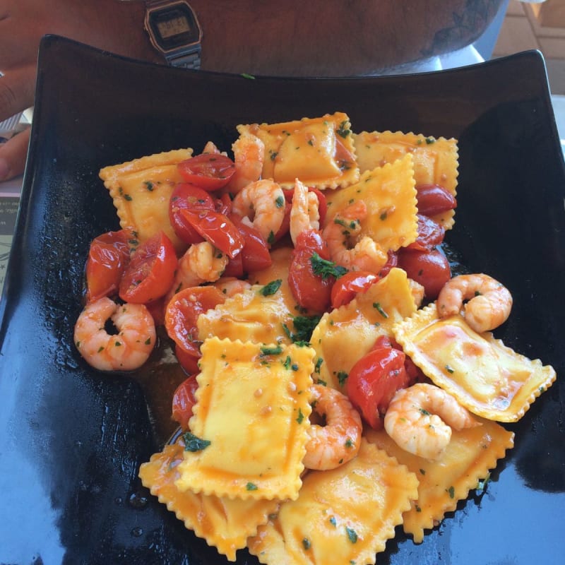 Ravioli ripieni di pesce - Stabilimento Balneare Al Faro, Alba Adriatica