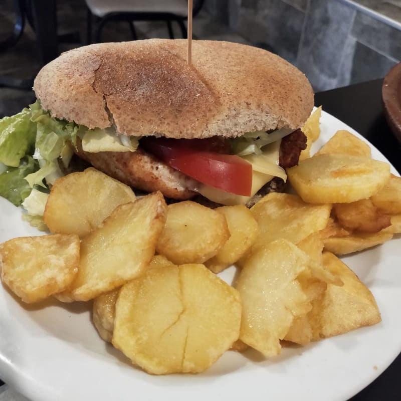 Hamburguesa pollo - Cocina Selecta, Móstoles