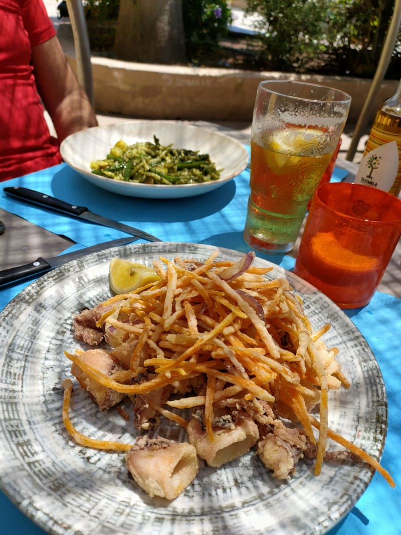 Frittura calamari e verdurine - I Sognatori, Imperia