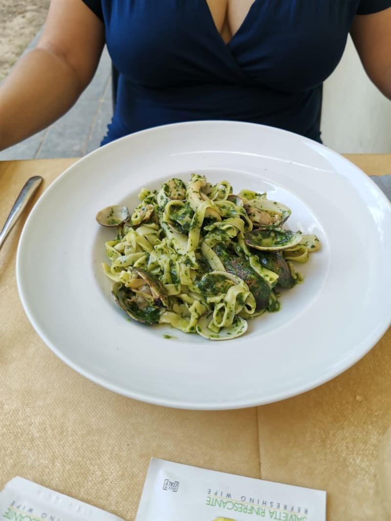 Tagliatella Lovenis pesto calamari e vongole  - Lovenis Senza Glutine