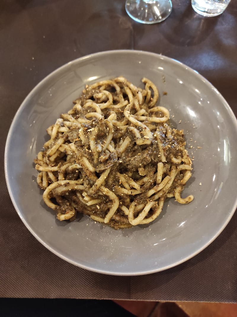 Strozzapreti porcini e tartufo - Tiresia Trattoria-Pizzeria- B&B