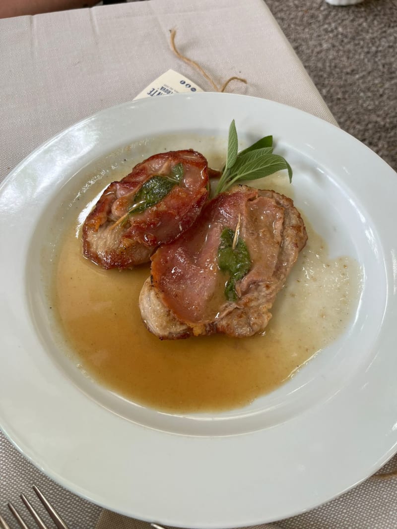 Saltimbocca alla romana - Ristorante Viecce A Trova, Fiuggi