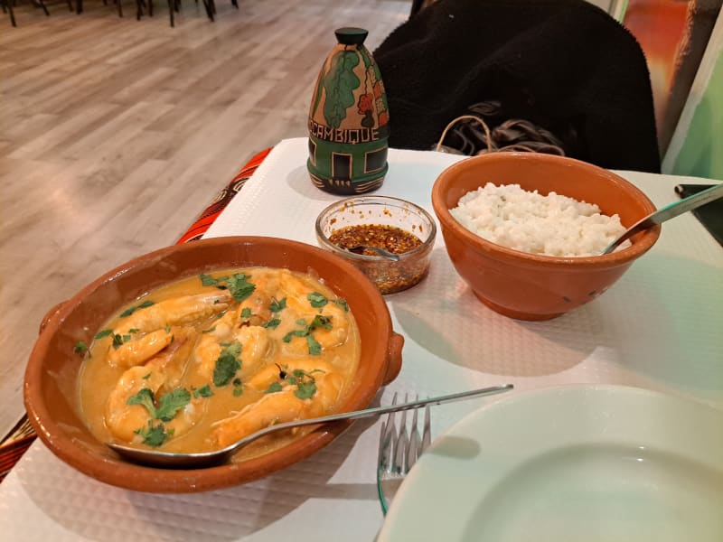 Prawn Curry - Oliveira's - Moçambique, Lisbon