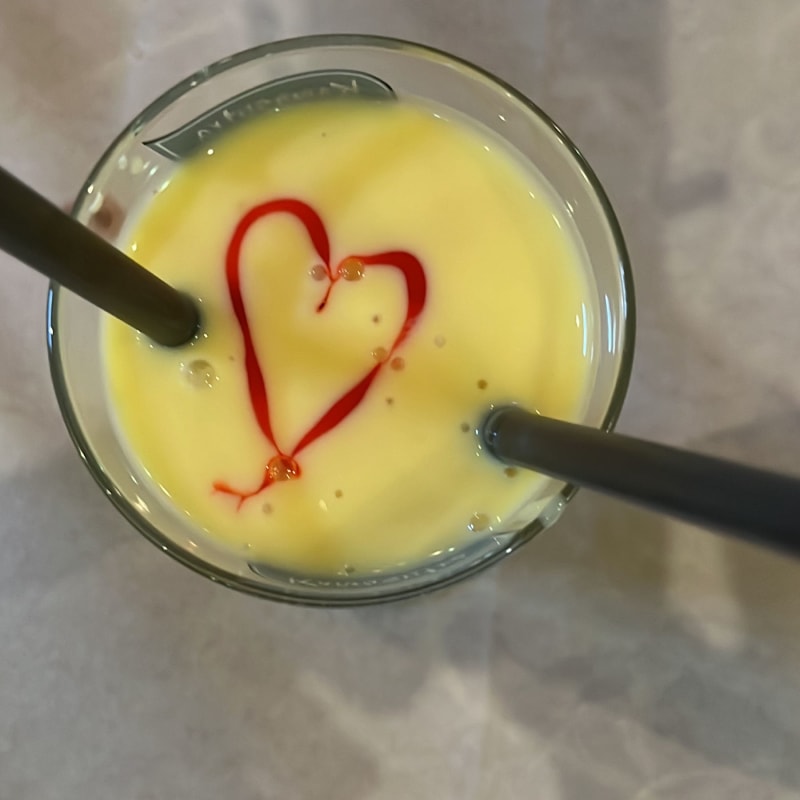 Mango lassi - Spice India, Florence