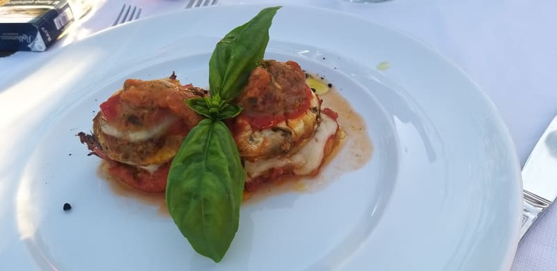 Torretta di Melanzane e Pecorino - Agriturismo Mormoraia, San Gimignano