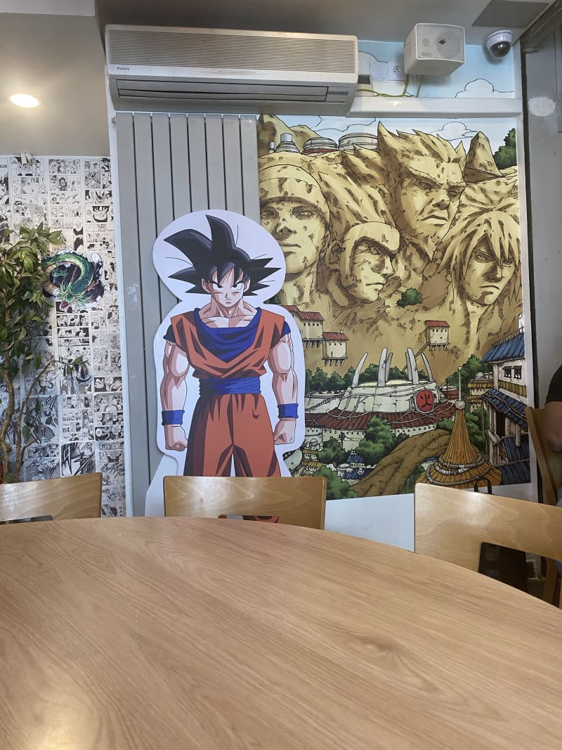 Restaurant Boken Manga Bar Bubble Tea et autres à Paris Menu