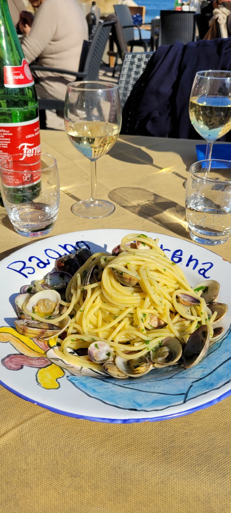 Spaghetti con le vongole - Bagno Sirena Restaurant, Naples