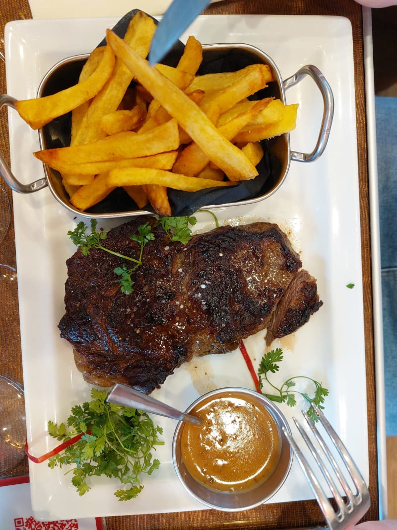 Entrecôte  - Les 3 Marches - Brasserie, Châtenay-Malabry