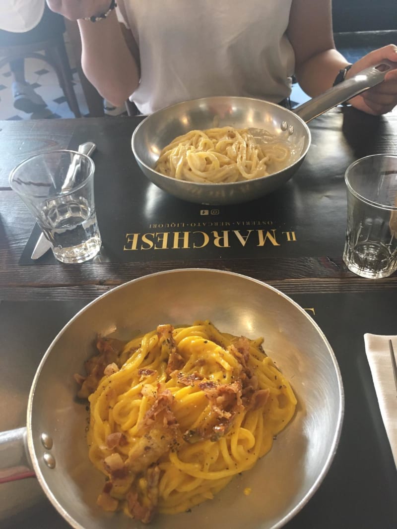 Carbonara e Cacio E Pepe - Il Marchese, Rome