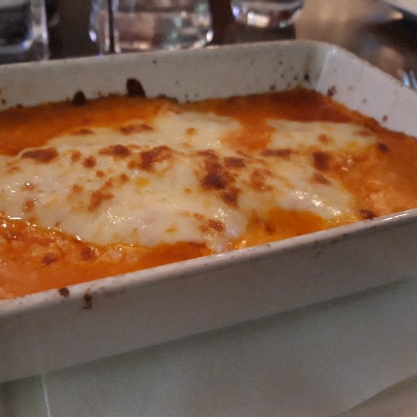 Canelloni met ricotta en spinazie - Trattoria Fantasia, Amsterdam