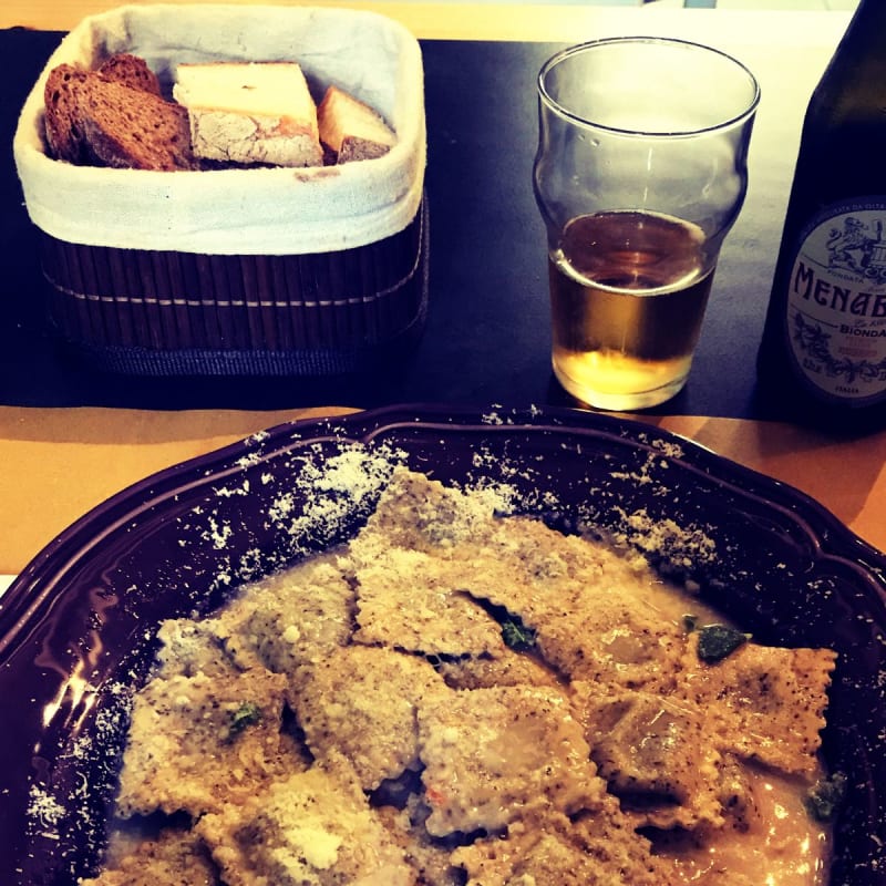 Ravioli di grano saraceno con ripieno di magro - L’impasto - Pasta, pane e cucina, Milan