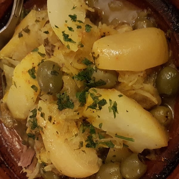 Tajine citron confit/olives - Founti Agadir, Paris