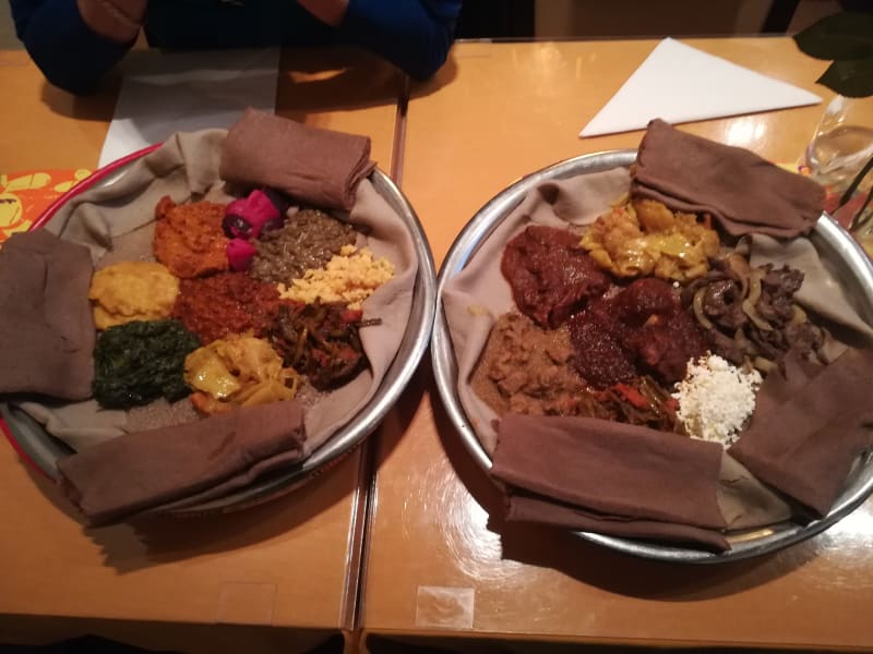 Assortment of meat and vegs - Lalibela, Stockholm