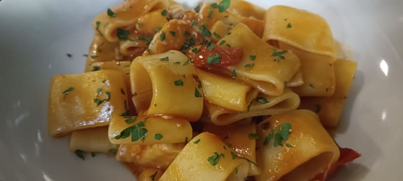 Calamarata con filetto di Scorfano  - Gambero, Bolzano