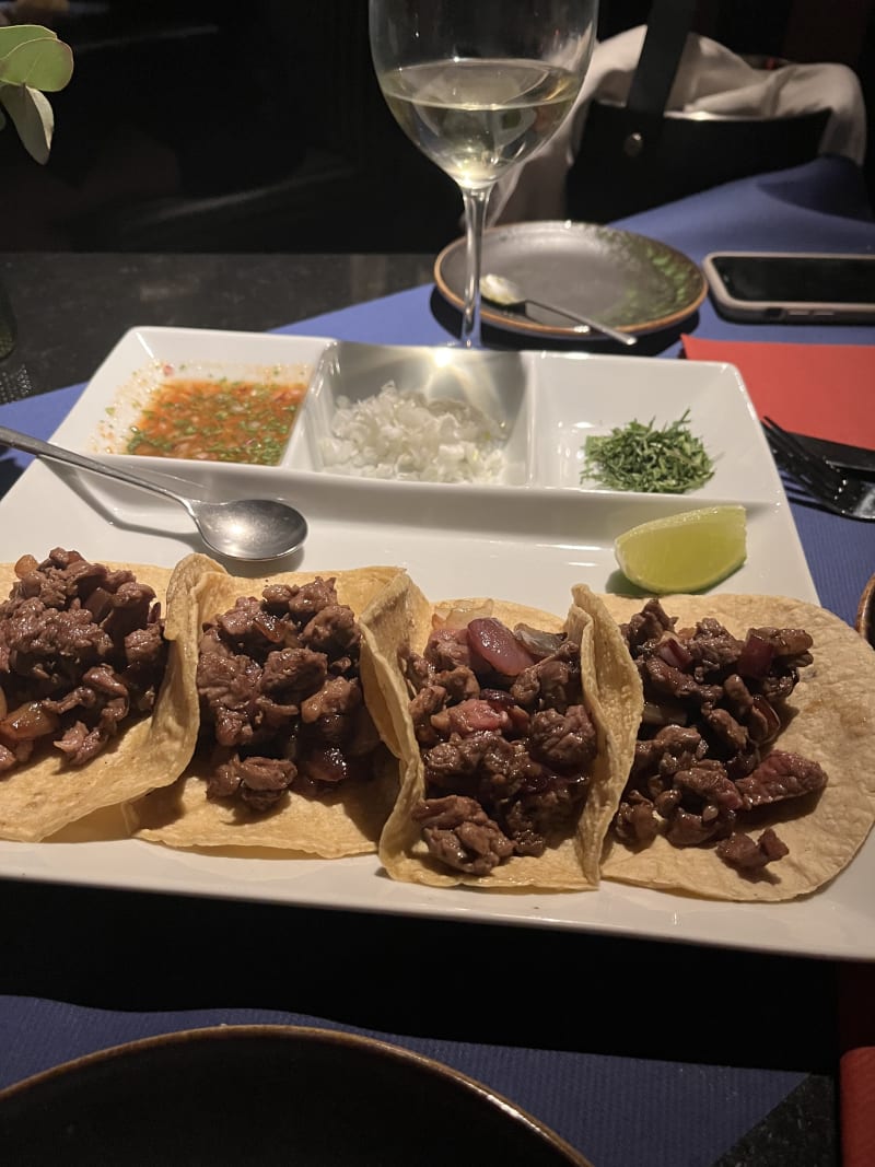 Tacos de rib eye - EL S3CR3TO Madrid, Madrid