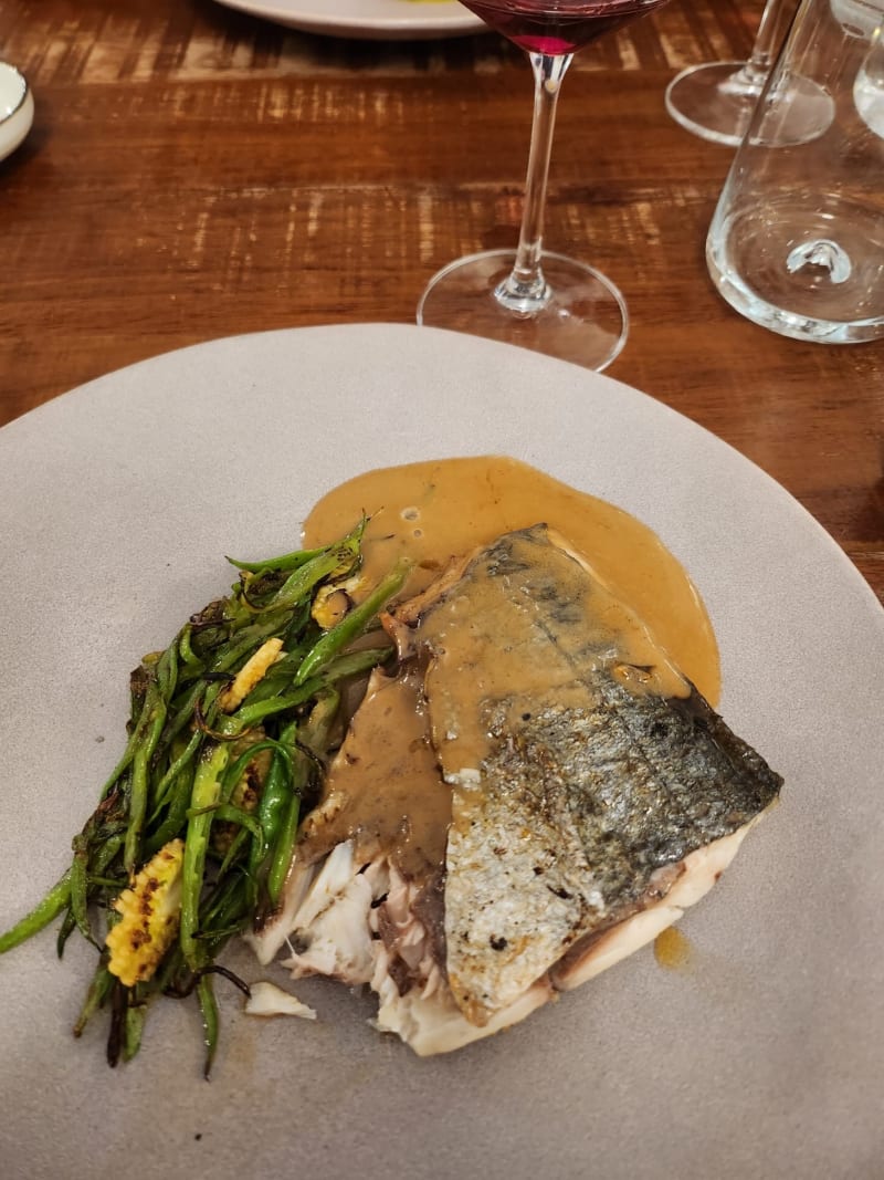 ´Dorada con escabeche japonés - Restaurante Adaly, Madrid