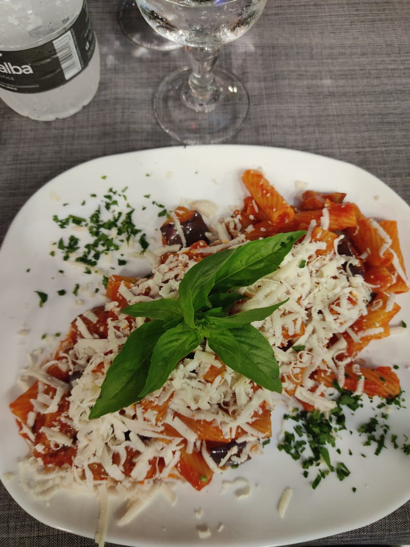 Maccheroni Alla Norma - Caffe del Duomo Taormina, Taormina