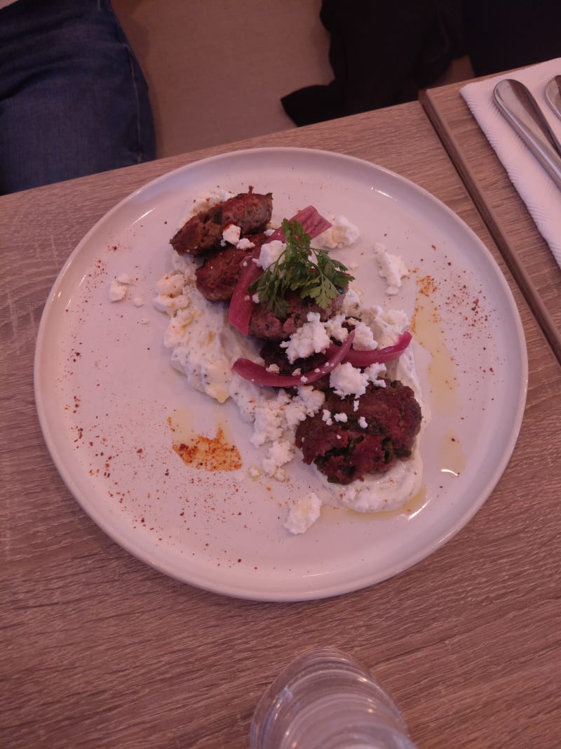 Entrée (kefta) - La Table des Copains, Paris