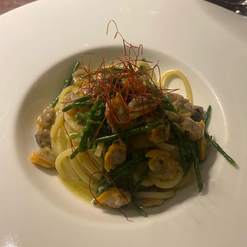 Spaghettone con vongole  - Sotto Sotto - Cucina in Cantina, Milan