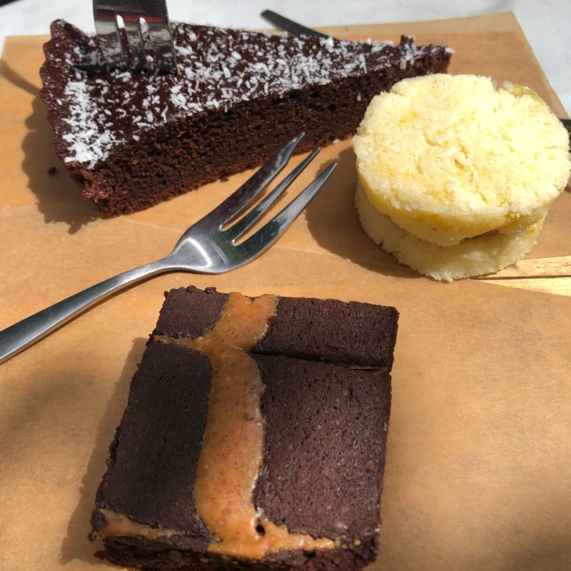 Vegan chocolate cake - The Golden Stork, The Hague