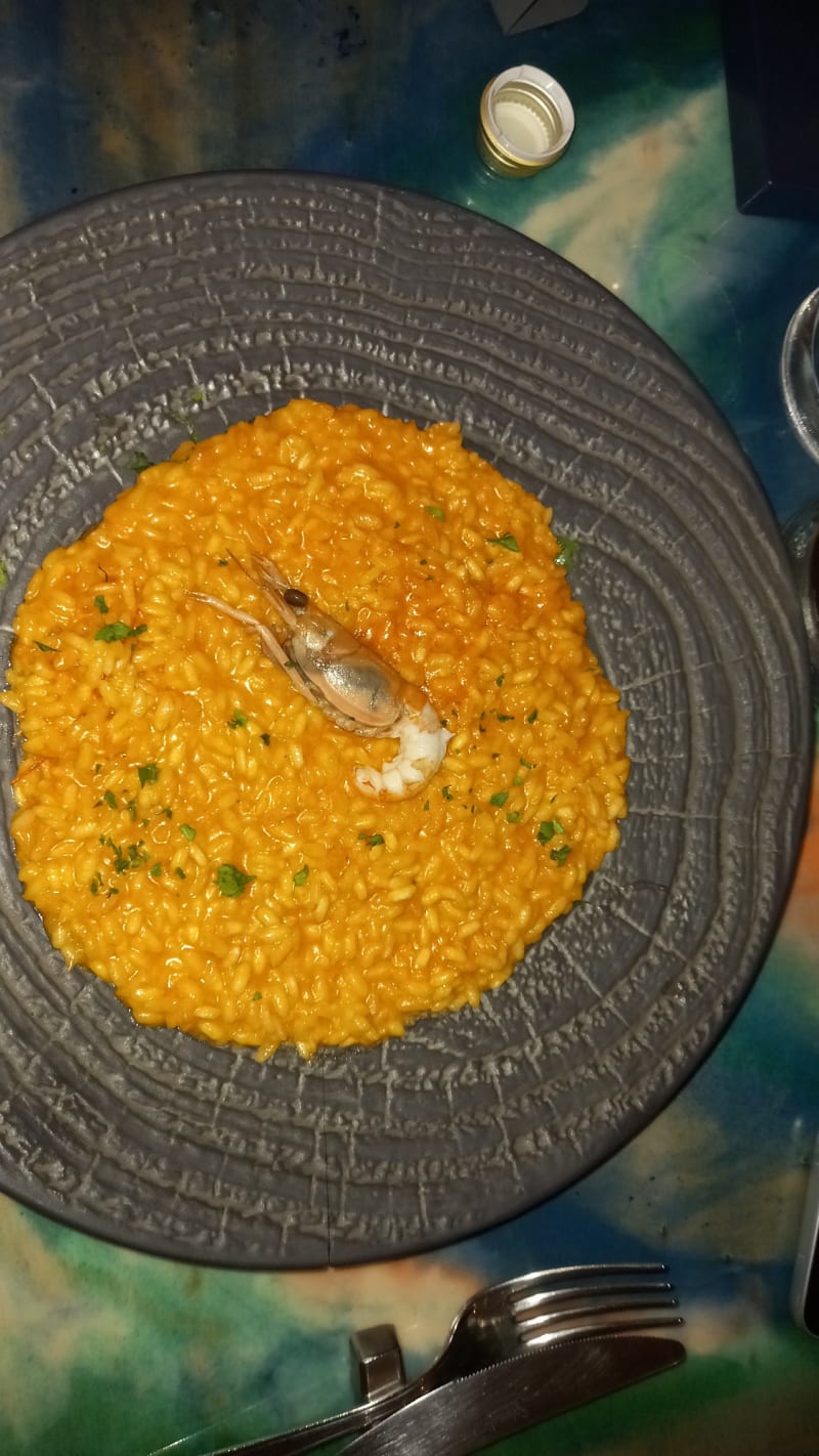 Risotto alla crema di scampi locali - Il Ristoro, Rome