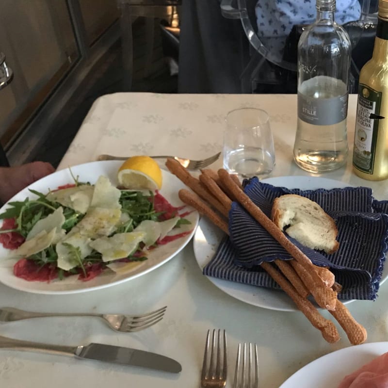 Carpaccio di manzo - LANGOLO - Ristorante Le Rotonde