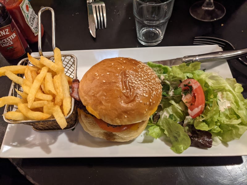 Burger - Bistrot du Jardin, Paris