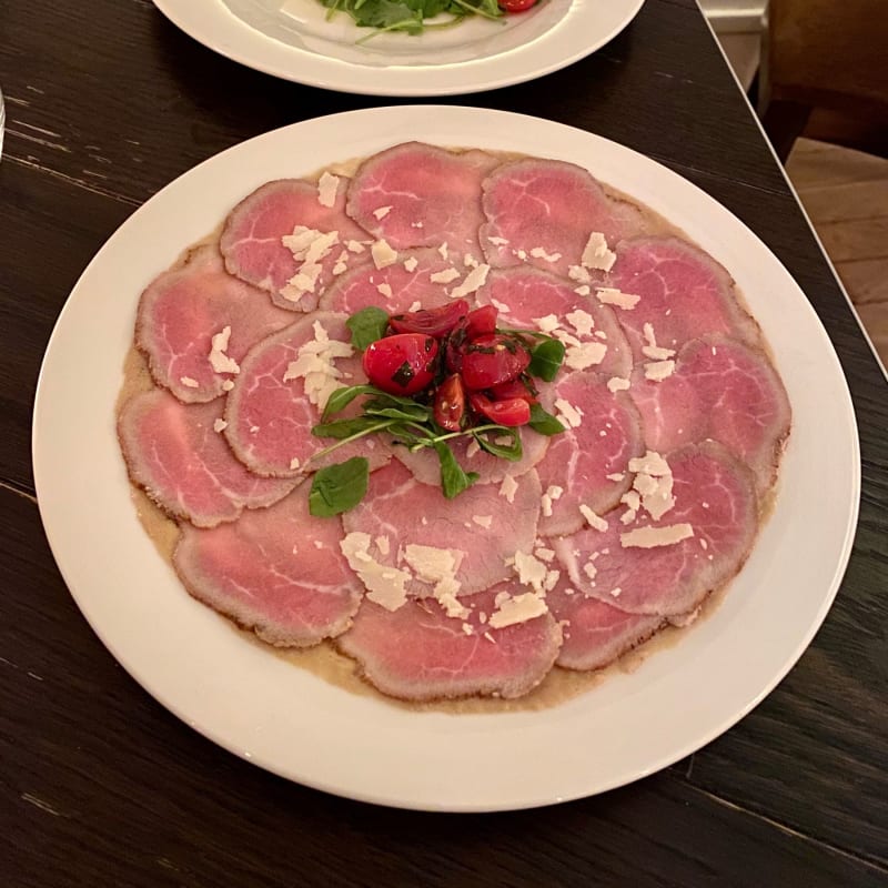 Carpaccio de boeuf - Tutti Amici, Paris